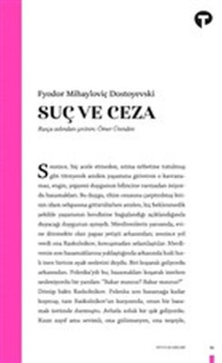 Suç ve Ceza - Turkuvaz Kitap