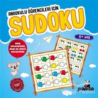 Beyaz Panda Yayınları - Sudoku 5+ Yaş - Anaokulu Öğrencileri İçin