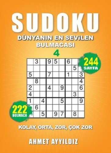 Olimpos Yayınları - Sudoku Dünyanın En Sevilen Bulmacası 4