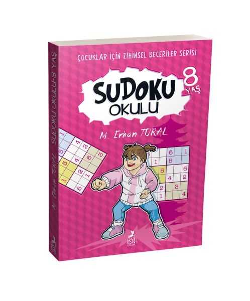 Ren Kitap - Sudoku Okulu 8 Yaş