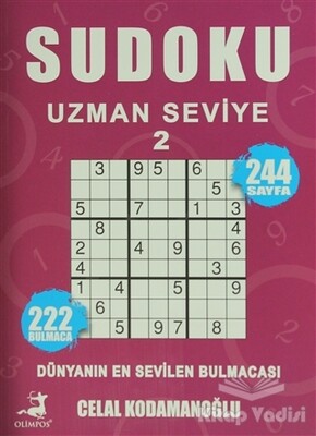 Sudoku Uzman Seviye 2 - Olimpos Yayınları