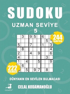 Sudoku Uzman Seviye 5 - Olimpos Yayınları