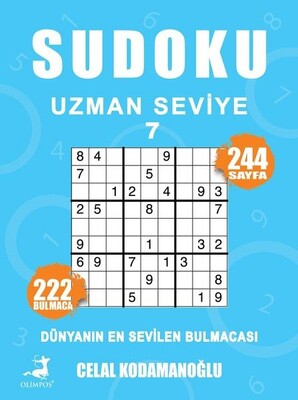 Sudoku Uzman Seviye 7 - Olimpos Yayınları