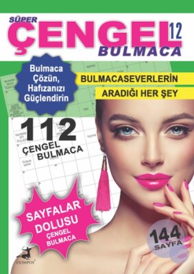 Süper Çengel Bulmaca- 12 - Olimpos Yayınları