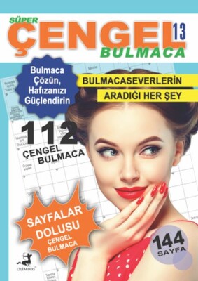 Süper Çengel Bulmaca- 13 - Olimpos Yayınları