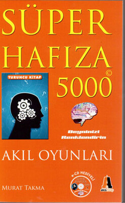 Süper Hafıza 5000 Turuncu Kitap - Akis Kitap