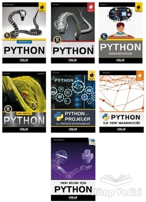 Süper Python Seti 3 (7 Kitap Takım) - Kodlab Yayın