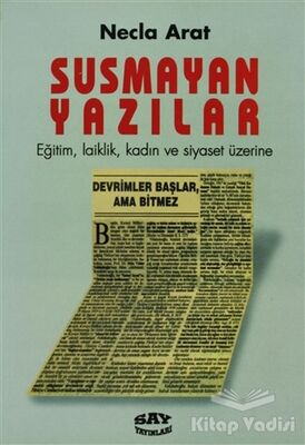 Susmayan Yazılar - 1