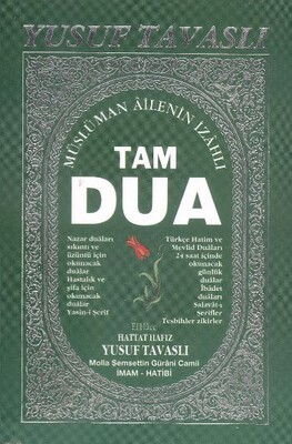 Tam Dua Kitabı (Cep Boy C36) - Tavaslı Yayınları