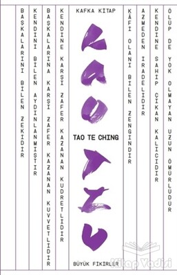 Tao Te Ching - Kafka Yayınevi
