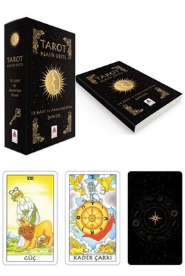 Tarot Klasik Deste, 78 Kart ve Anahtar Kitap - Delta Kültür Yayınevi