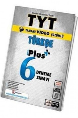 Tasarı 2022 TYT Türkçe 6 Plus Video Çözümlü Deneme - Tasarı Akademi Yayınları