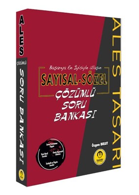 Tasarı ALES Sayısal Sözel Yetenek Soru Bankası Çözümlü - Tasarı Akademi Yayınları