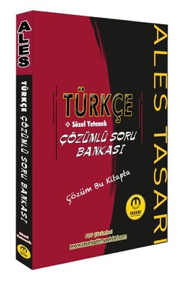 Tasarı ALES Türkçe Sözel Yetenek Soru Bankası Çözümlü - Tasarı Akademi Yayınları