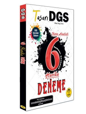 Tasarı Dgs Konu Analizli 6 Harika Çözümlü Deneme - 1