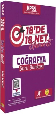 Tasarı Yayınları KPSS Coğrafya 18 de 18 Net Garanti Soru Bankası - Tasarı Akademi Yayınları