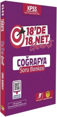 Tasarı Yayınları KPSS Coğrafya 18 de 18 Net Garanti Soru Bankası - 1