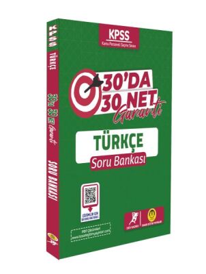 Tasarı Yayınları KPSS Türkçe 30 da 30 Net Garanti Soru Bankas - 1