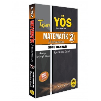 Tasarı YÖS Matematik 2 Soru Bankası (Yeni) - Tasarı Akademi Yayınları