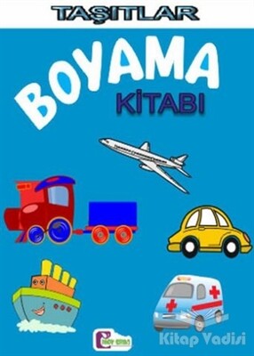 Taşıtlar Boyama Kitabı - Mor Elma Yayıncılık