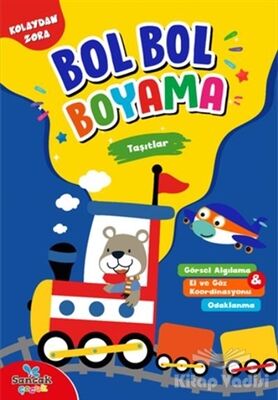 Taşıtlar - Kolaydan Zora Bol Bol Boyama - 1