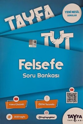 Tayfa TYT Felsefe Soru Bankası (Yeni) - Tayfa Yayınları