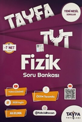 Tayfa TYT Fizik Soru Bankası (Yeni) - Tayfa Yayınları