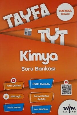 Tayfa TYT Kimya Soru Bankası (Yeni) - Tayfa Yayınları