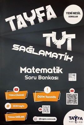 Tayfa TYT Sağlamatik Matematik Soru Bankası (Yeni) - Tayfa Yayınları