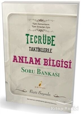 Tecrübe Taktiklerle Anlam Bilgisi Soru Bankası - 1