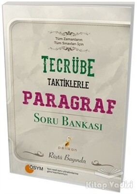 Tecrübe Taktiklerle Paragraf Soru Bankası - Pelikan Yayıncılık