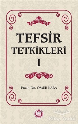 Tefsir Tetkikleri 1 - Marmara Üniversitesi İlahiyat Fakültesi Vakfı