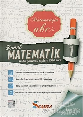 Temel Matematik - 1 Çözümlü Soru Bankası - Seans Yayınları