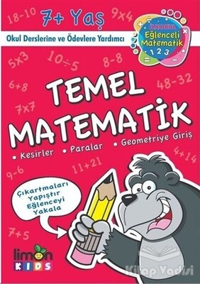 Temel Matematik - İlk Okul Eğlenceli Matematik - limonKIDS