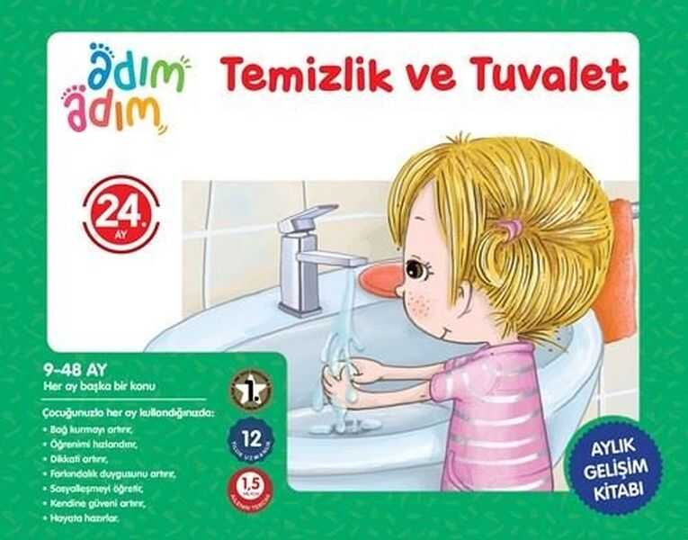 Adım Adım Bebek Eğitimi - Temizlik ve Tuvalet - 24. Ay Gelişim Kitabı