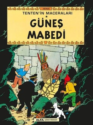 Güneş Mabedi - Tenten'in Maceraları - Alfa Yayınları