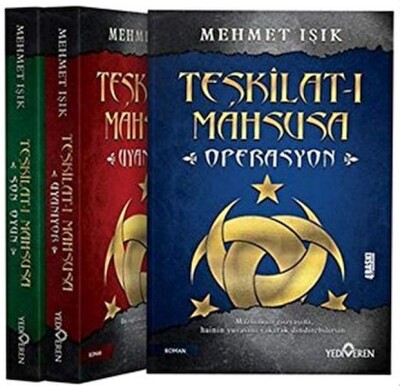 Teşkilat-ı Mahsusa Seti (3 Kitap Takım) - Yediveren Yayınları