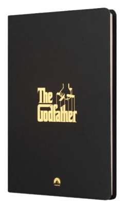 The God Father Sert Kapak Butik Defter Siyah - Mabbels