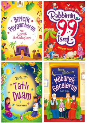 Timaş Yayınları 4 Kitap Okuma Seti 2 (Tatil Çantası Hediyeli) - Timaş Çocuk