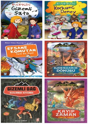 Timaş Yayınları 6 Kitap Okuma Seti (Tatil Çantası Hediyeli) - Timaş Çocuk