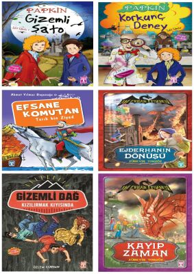 Timaş Yayınları 6 Kitap Okuma Seti (Tatil Çantası Hediyeli) - 1