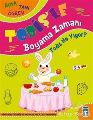 Todiş Ne Yiyor? - Todiş'le Boyama Zamanı - Timaş Çocuk