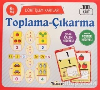 Toplama-Çıkarma / Dört İşlem Kartlar 6+ Yaş - 1