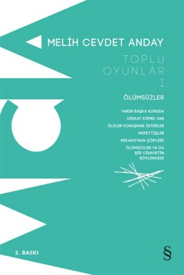 Toplu Oyunlar 01 - Ölümsüzler - Everest Yayınları