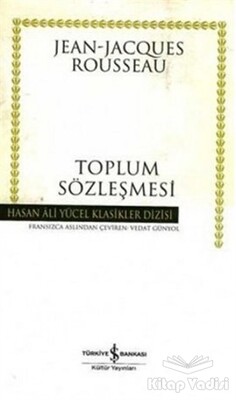 Toplum Sözleşmesi - İş Bankası Kültür Yayınları