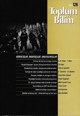 Toplum ve Bilim (Sayı: 126) - 1