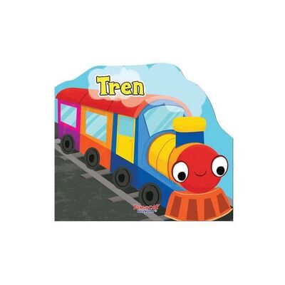 Tren - Şekilli Kitap - 1