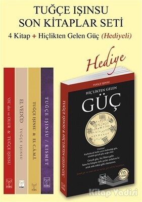 Tuğçe Işınsu Son Kitaplar Seti - Hiçlikten Gelen Güç Hediyeli (5 Kitap) - Feniks Yayınları