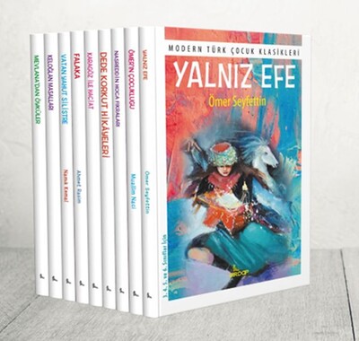 Türk Çocuk Klasikleri (9 Kitap Set) - Girdap Kitap