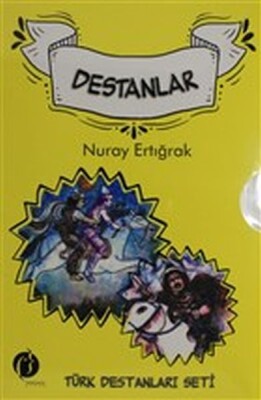 Türk Destanları Seti - 5 Kitap Takım - Herdem Kitap